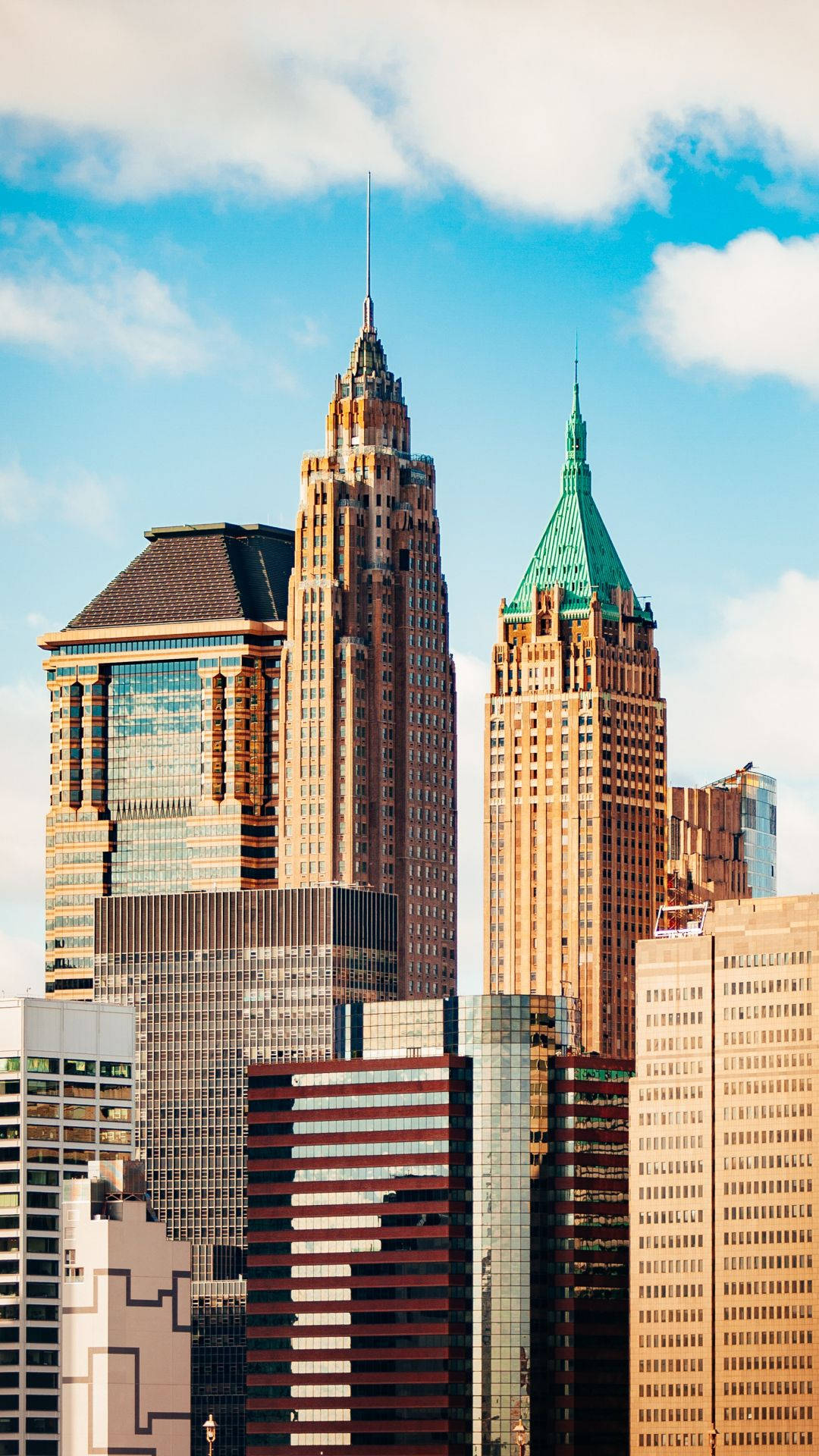 New York Skyline iPhone Wallpaper