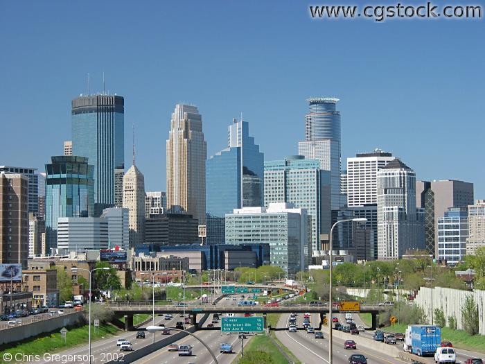 1st Google Hit For Minneapolis Skyline Is Taken From The 24th St