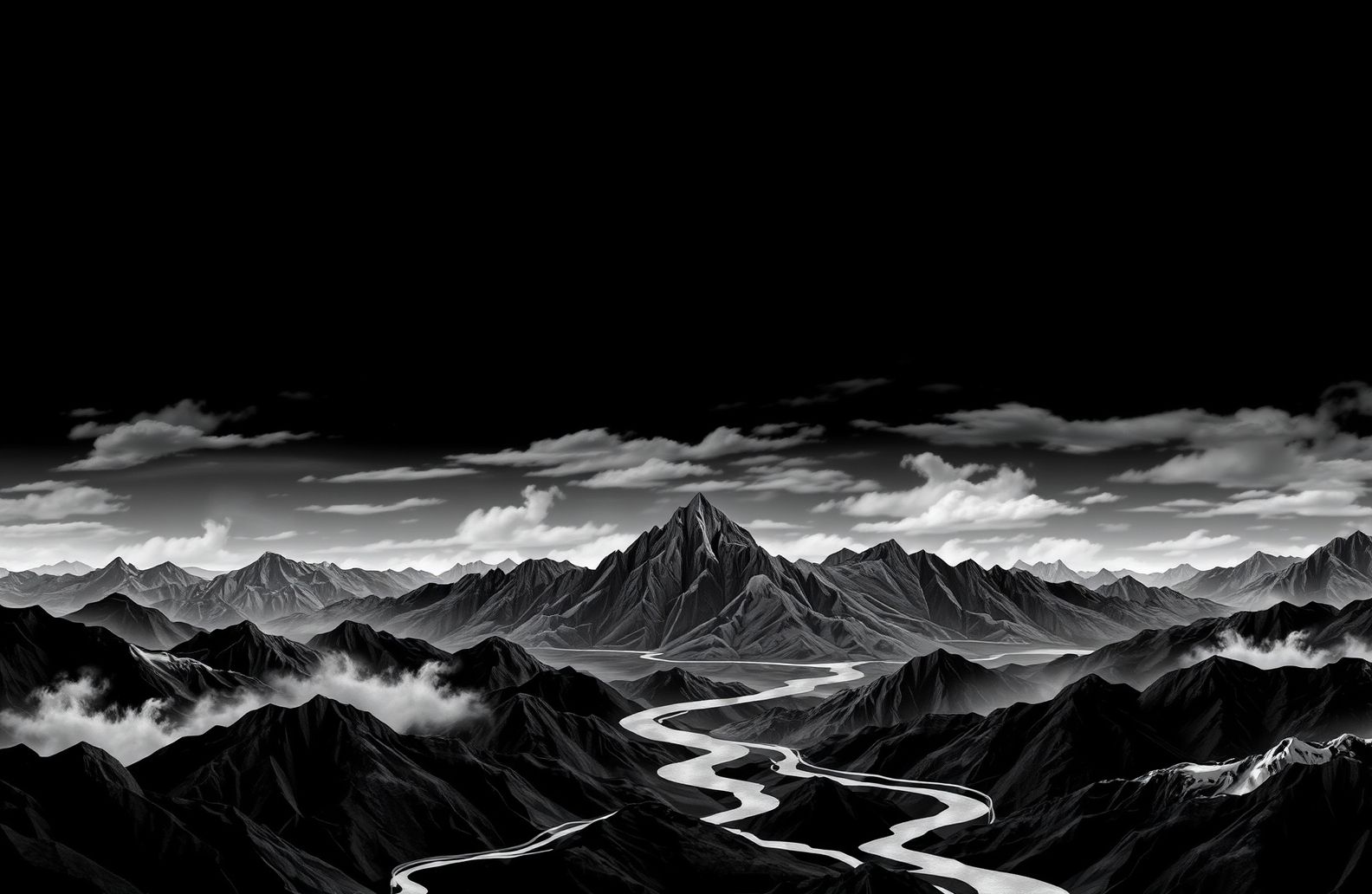Black And White Hd Wallpaper