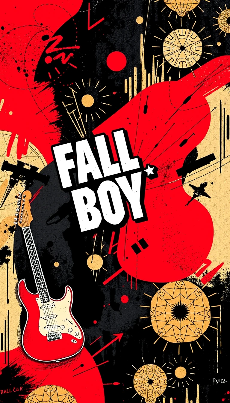 🔥 Download Fall Out Boy Phone Wallpaper by @leslier23 on WallpaperSafari