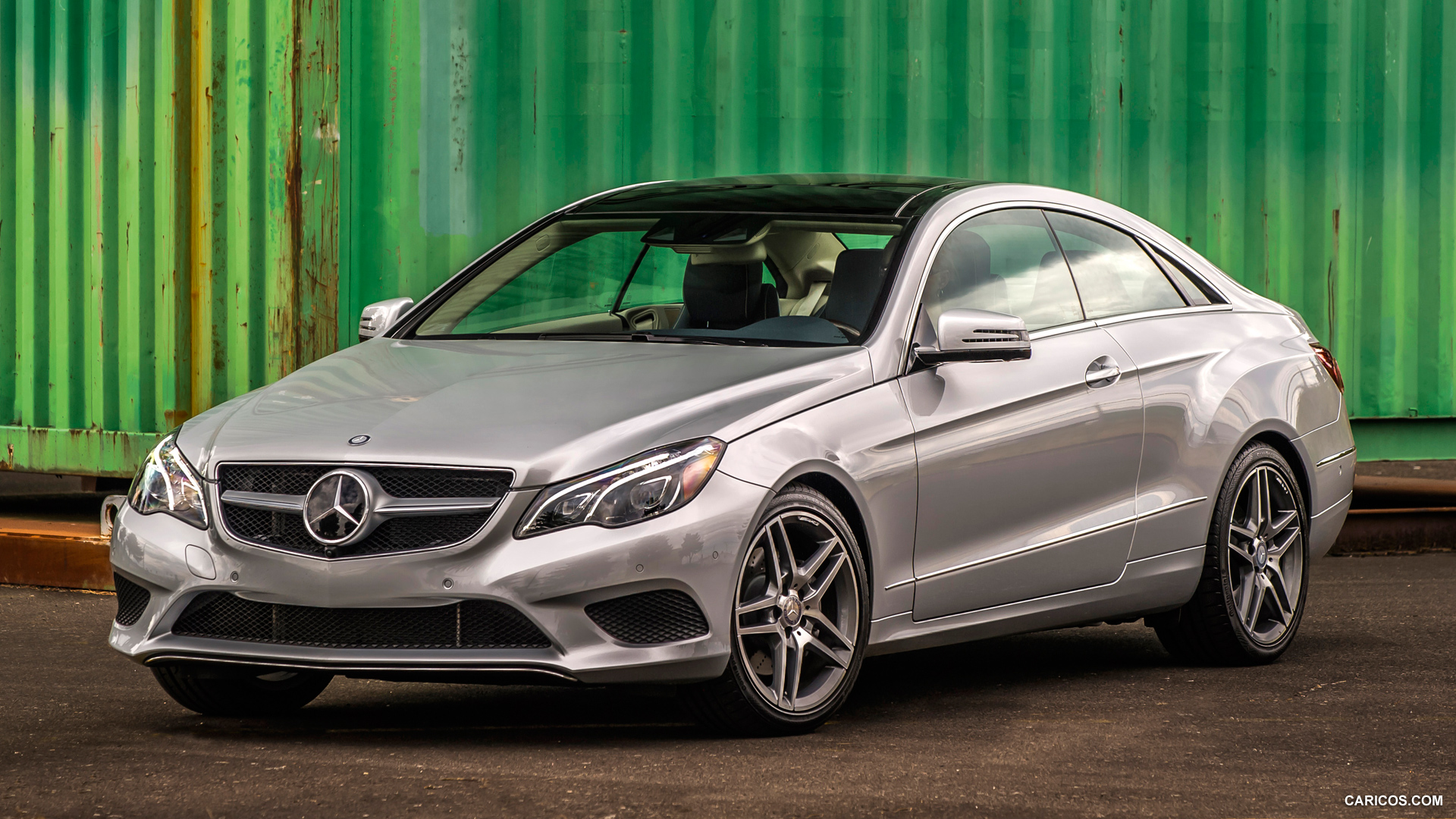 Mercedes Benz E Class E350 4matic Coupe Front HD