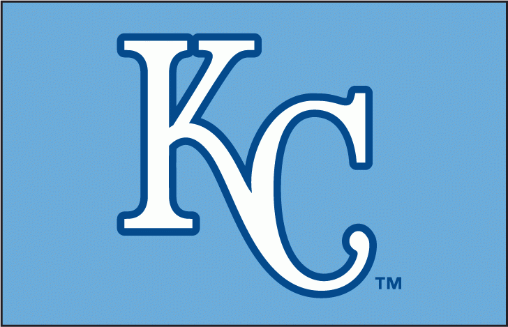 Kansas City Royals Cap Logo 2010   Alternate KC in white with a