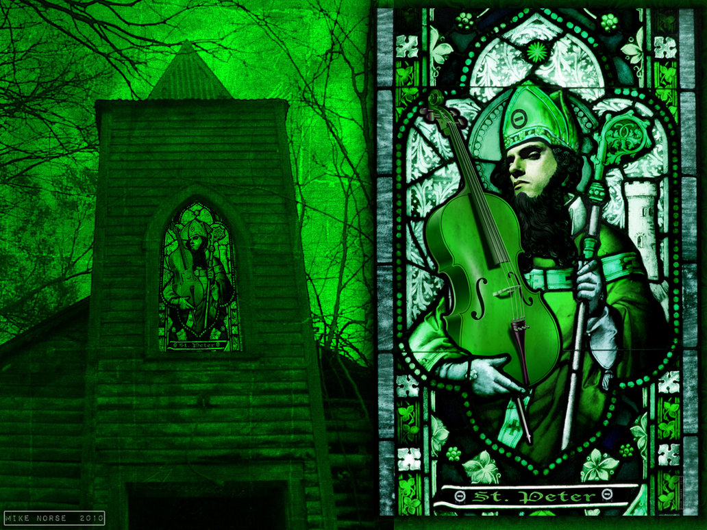 Stained Glass Peter Steele by VoodooHammer on
