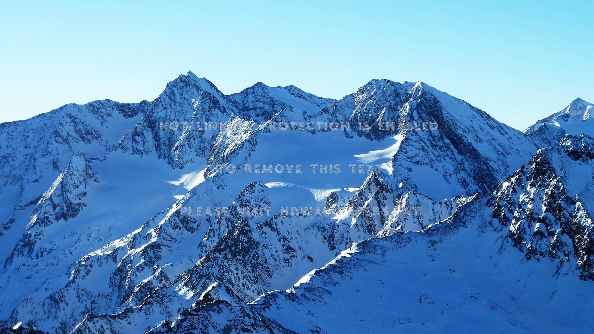 Alpen Snow Nature Landschaft Berge