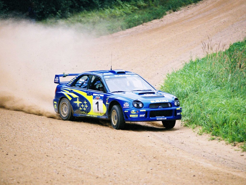 Subaru Impreza Wrc Rally Car