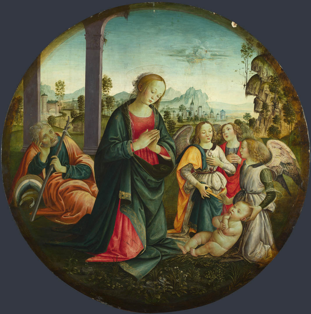 With Angels A Italian Renaissance Florentine Art Wallpaper Picture