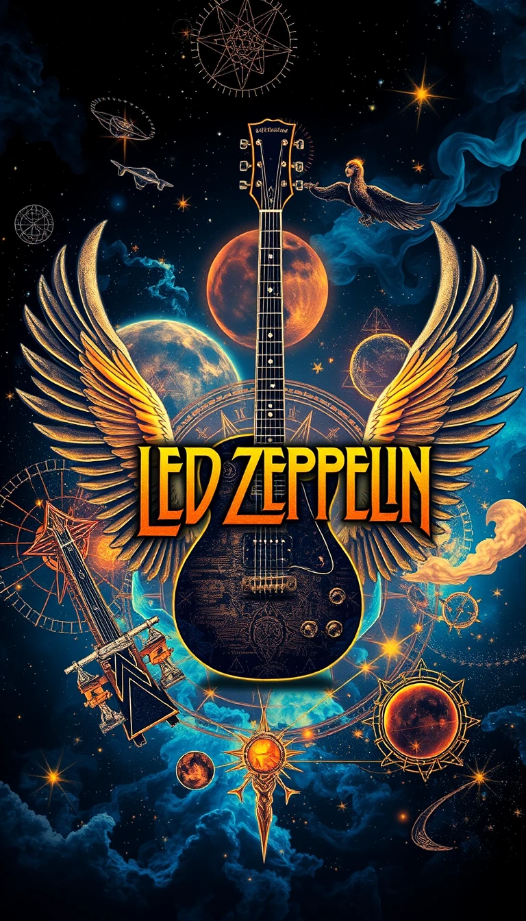 Led Zeppelin Phone Wallpaper
