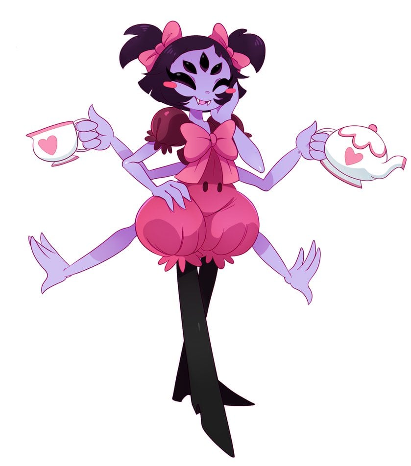 Undertale   Muffet by ss2sonic on