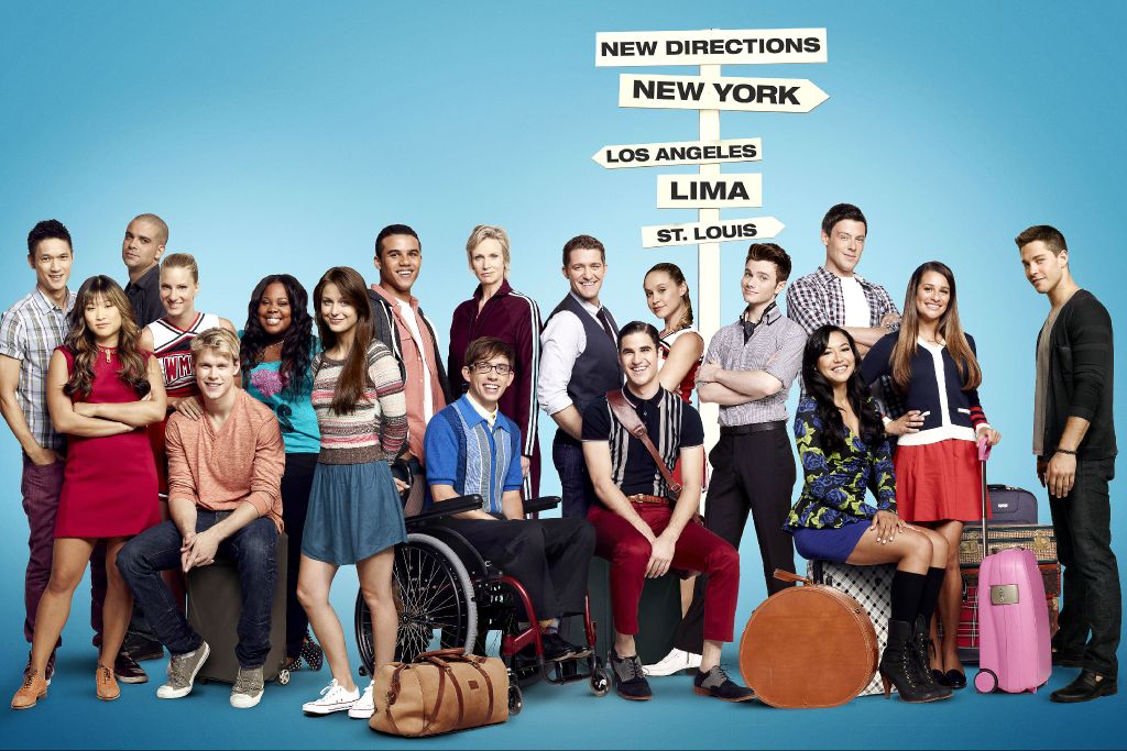 Cast For Glee Season Photo