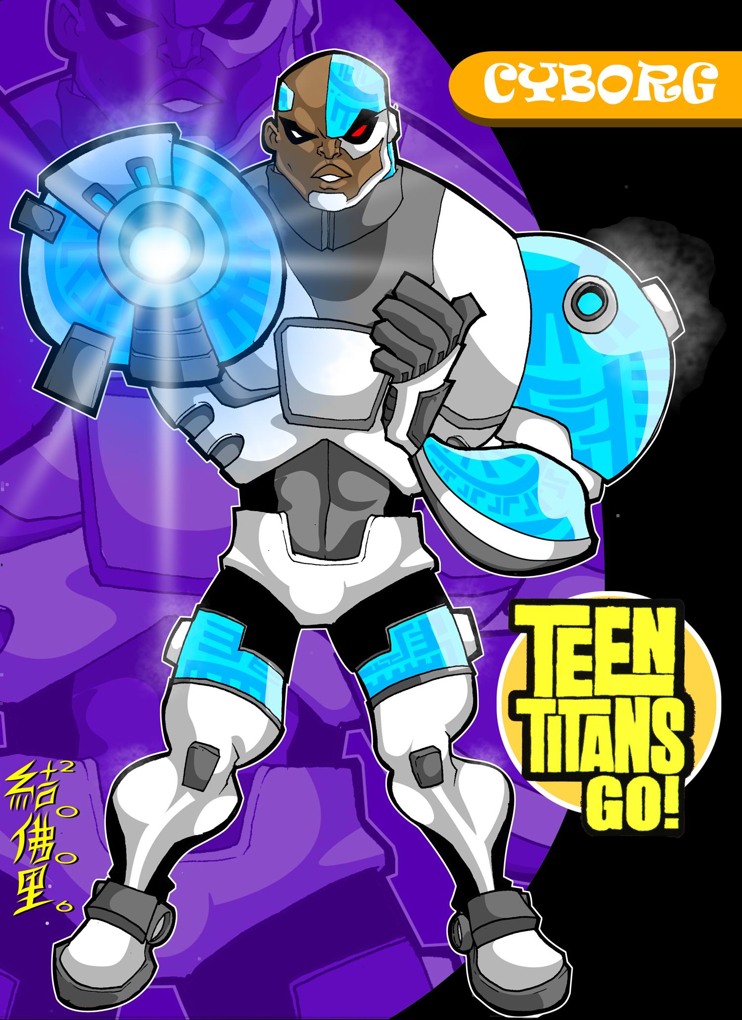Cyborg Teen Titans Teen titans   cyborg by