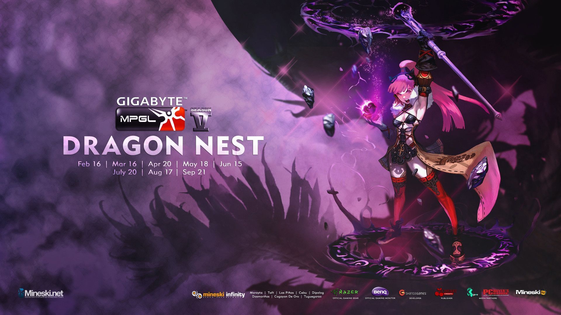 Cyromancer Dragon Nest Wallpaper HD Desktop