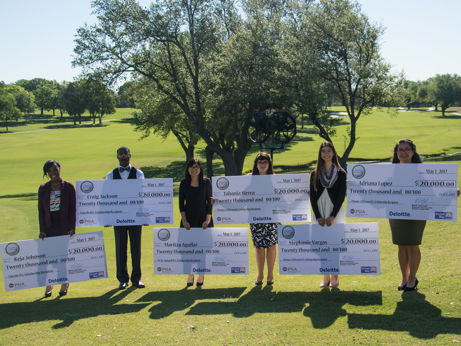 Ntpga Junior Golf Foundation Six Dallas Isd Seniors Each Receive
