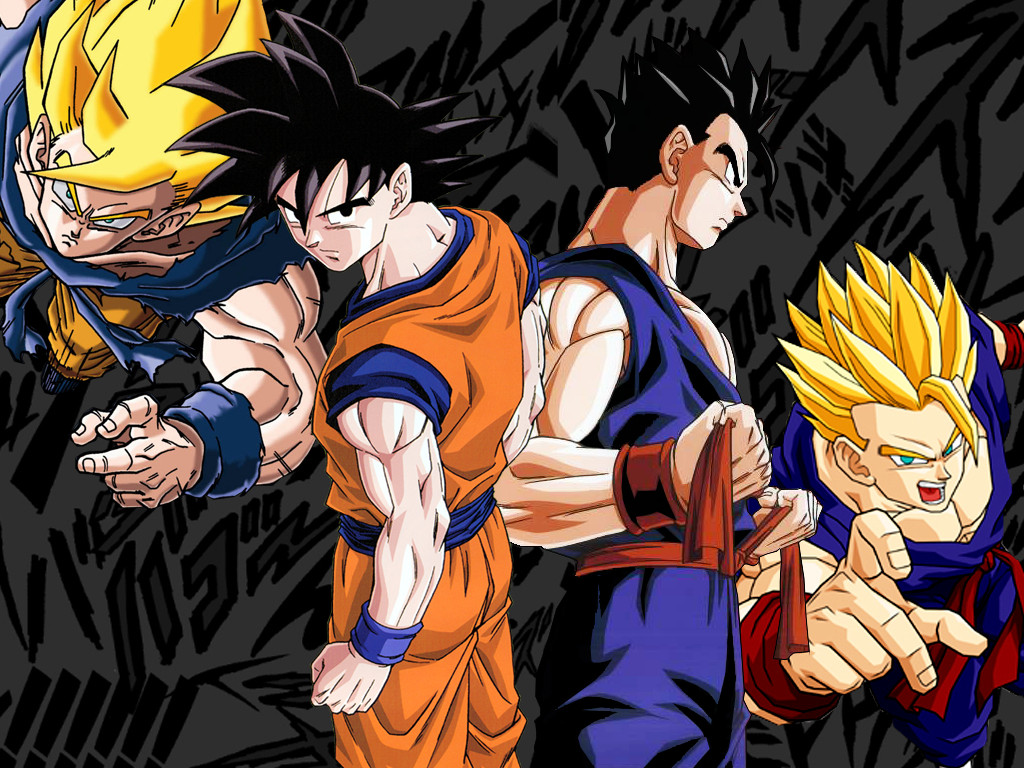 Goku And Gohan Wallpaper