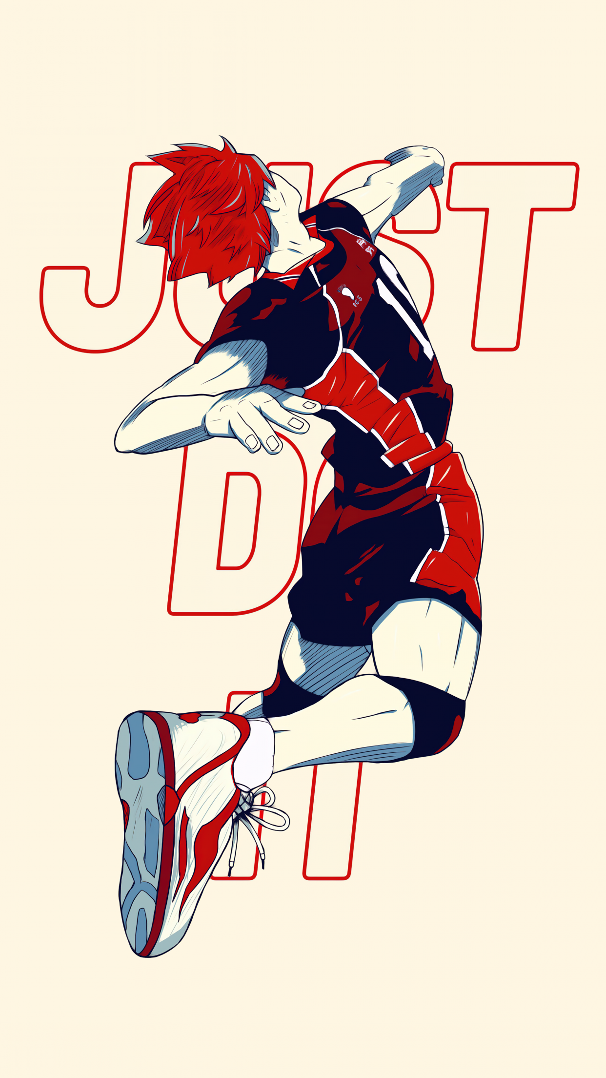 Shoyo Hinata Wallpaper 4k Just Do It Haikyuu 5k 8k Nike