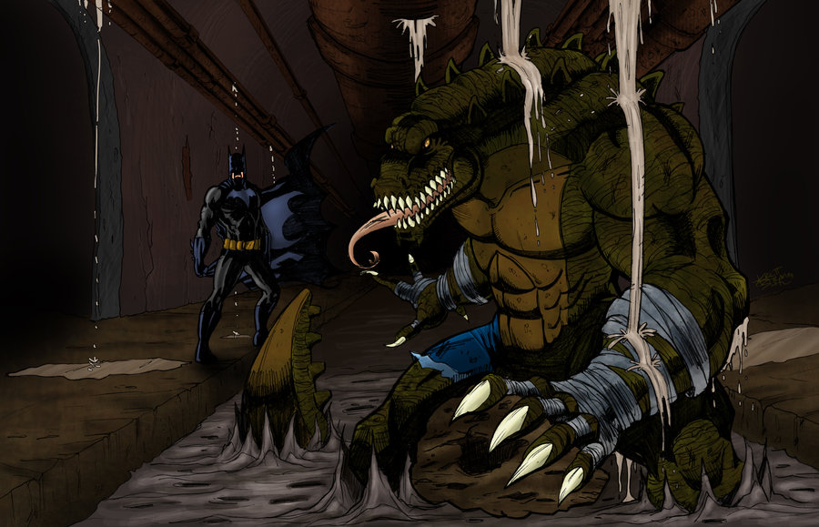 Batman Arkham Asylum Killer Croc Wallpaper By Tactusvamp