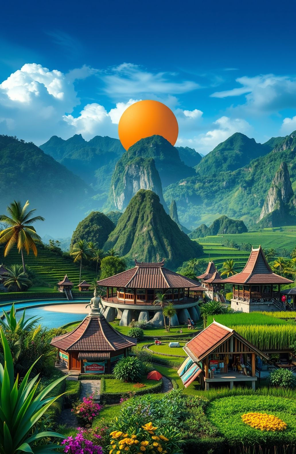 Wallpaper Peta Indonesia