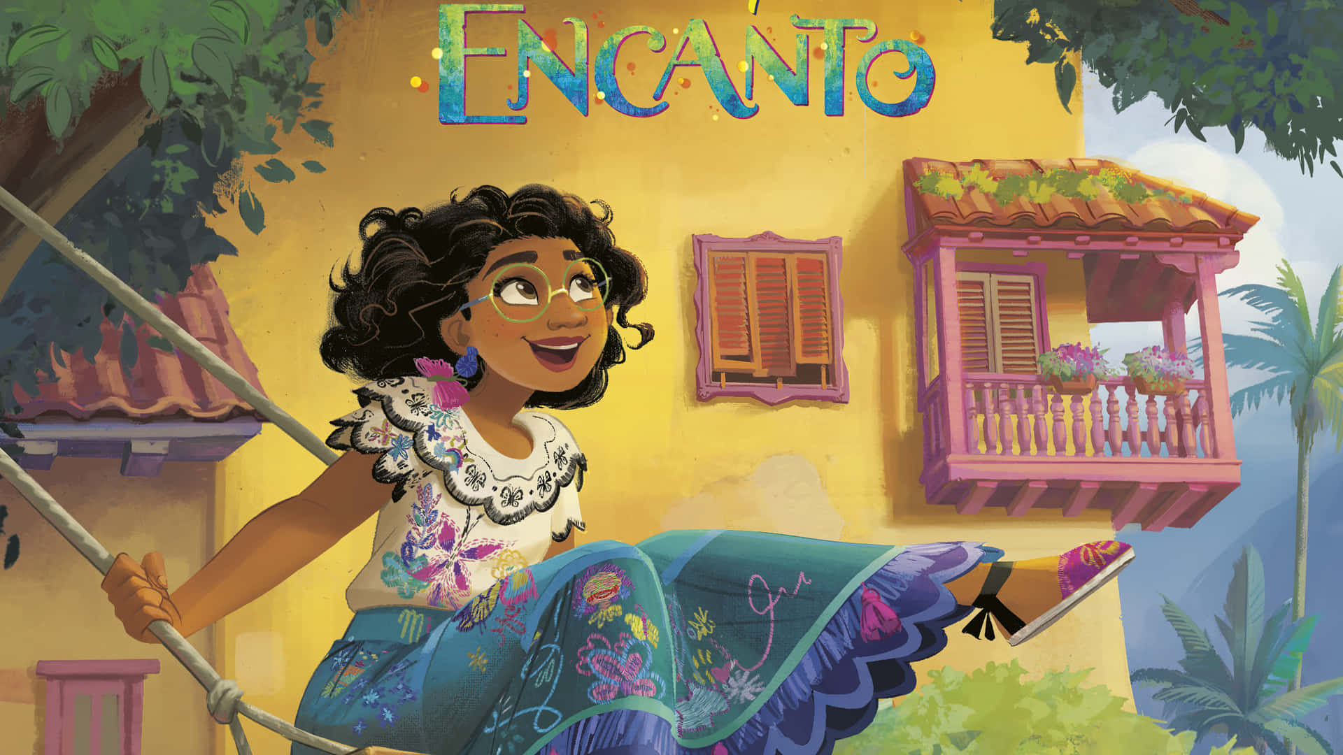 Encanto Background Wallpaper