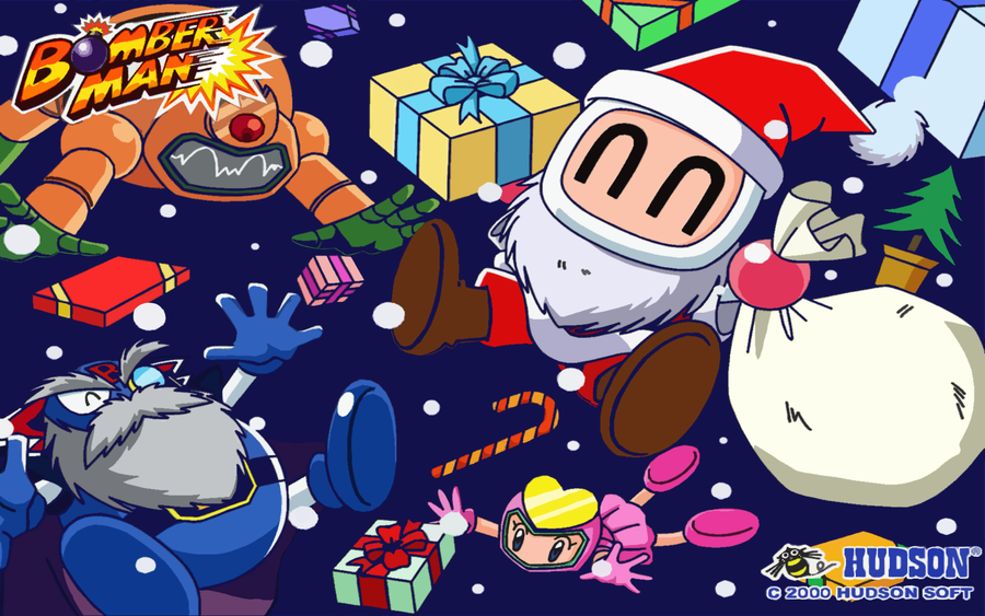 Bomberman Christmas Wallpaper By Shoot The Core