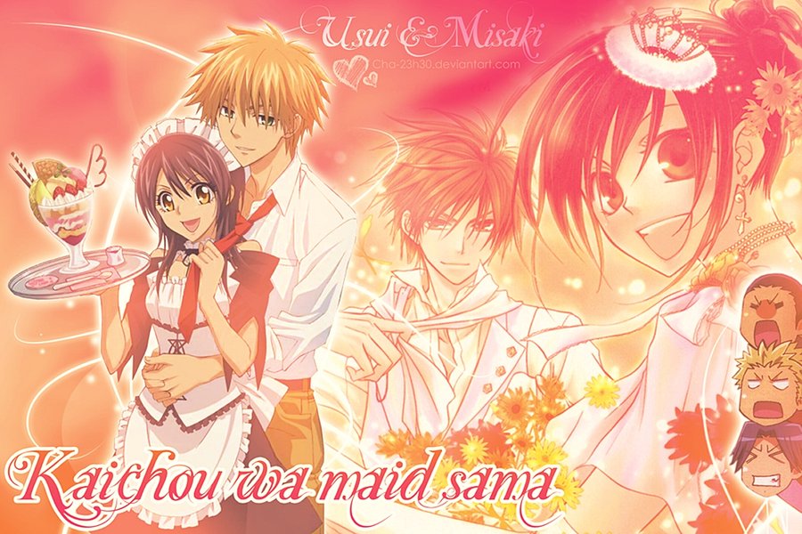 Usui And Misaki Wallpaper By Cha 23h30