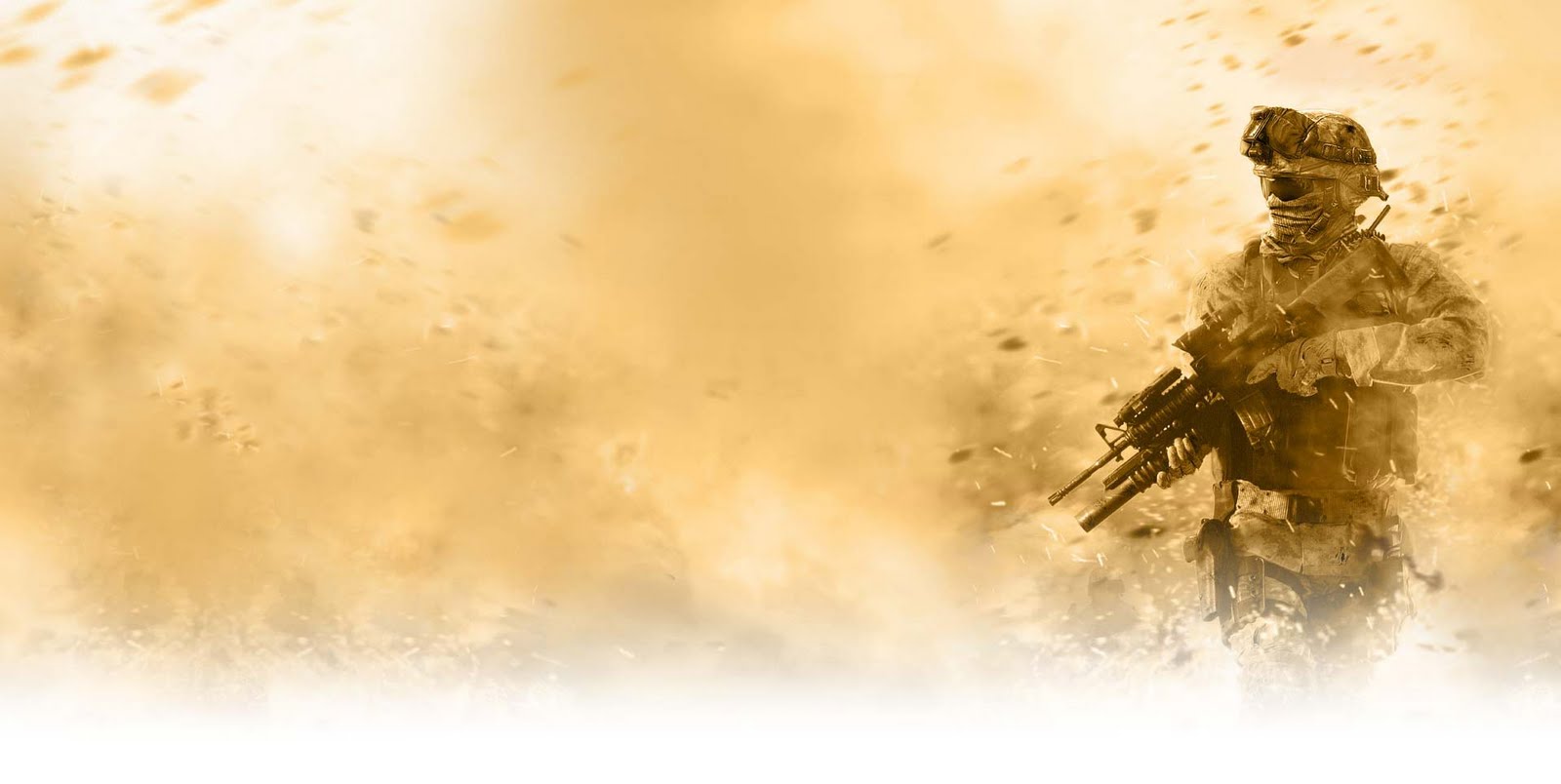  by LEAGUE OF FICTION Call of Duty Modern Warfare 2 Desktop Wallpaper 1600x804