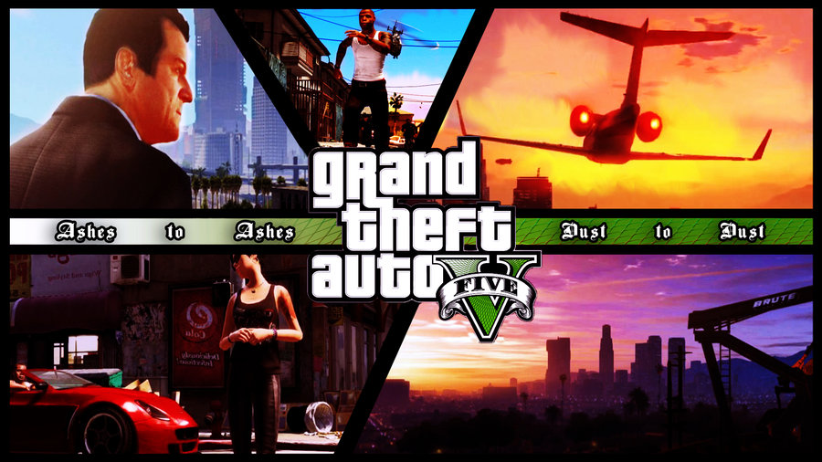 Grand Theft Auto Wallpaper HD Gta V Fanart By Chiefbloodone On
