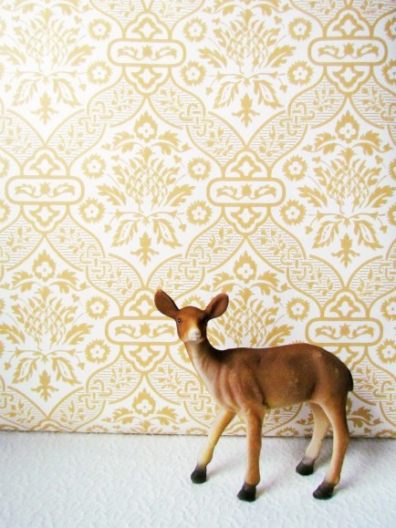 Yellow Vintage Wallpaper Inspiration Decosee Design Ideas