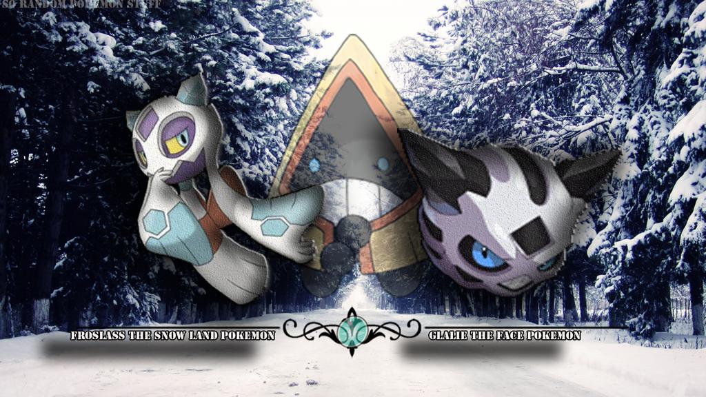 Froslass Glalie Wallpaper By Sorandompokemonstuff