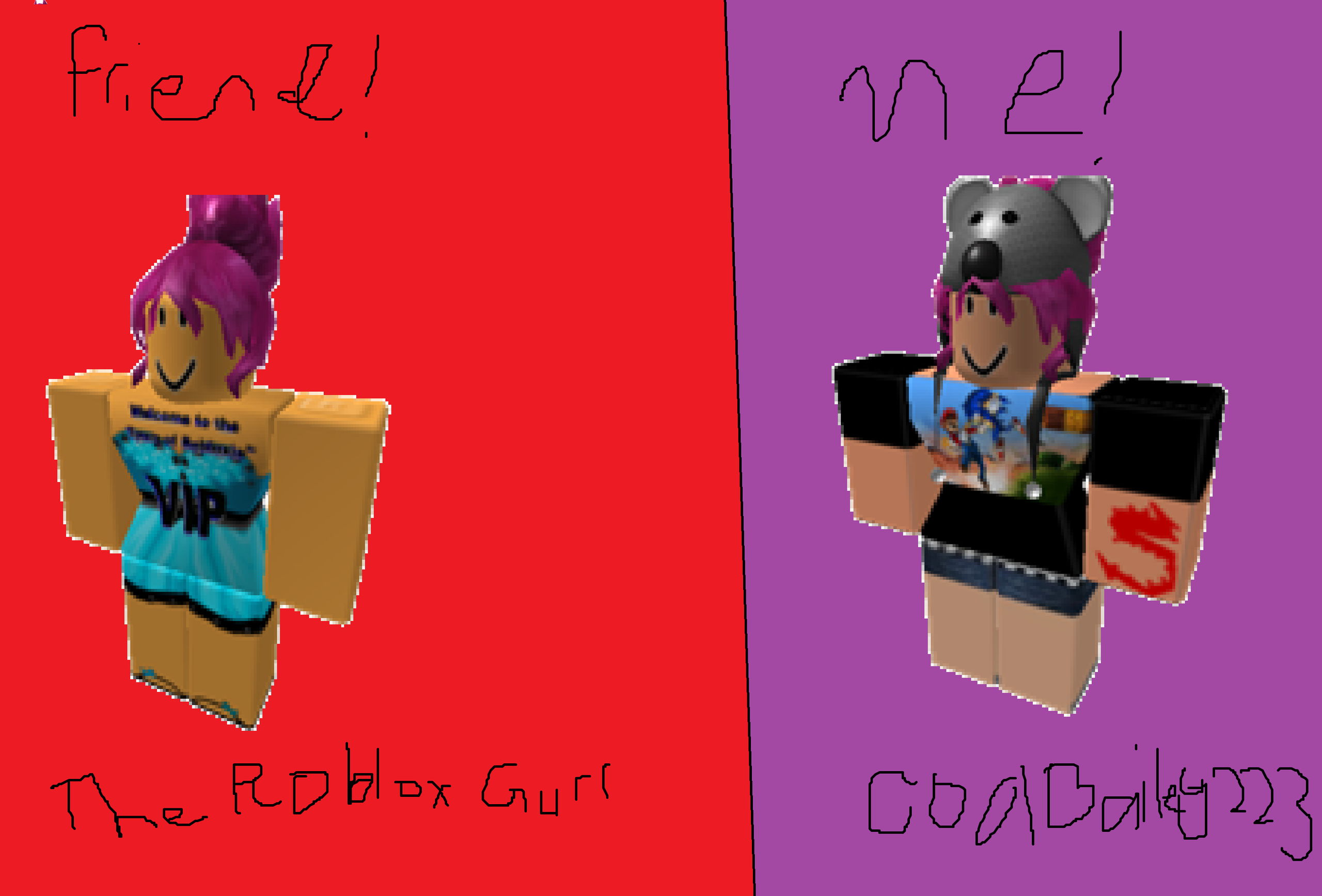 Free Download Roblox Images Coolbailey223 And The Robloxgurl Hd