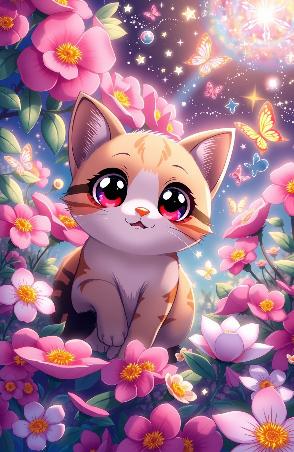 Anime Cat Wallpaper