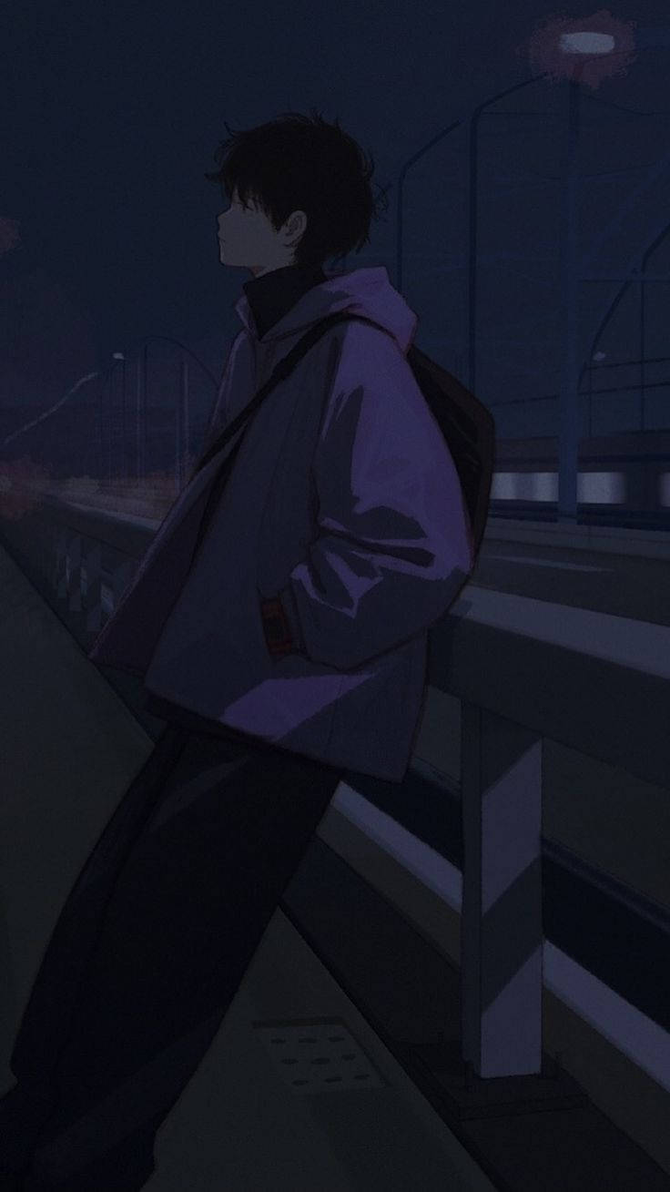 Sad Boy Anime Wallpaper