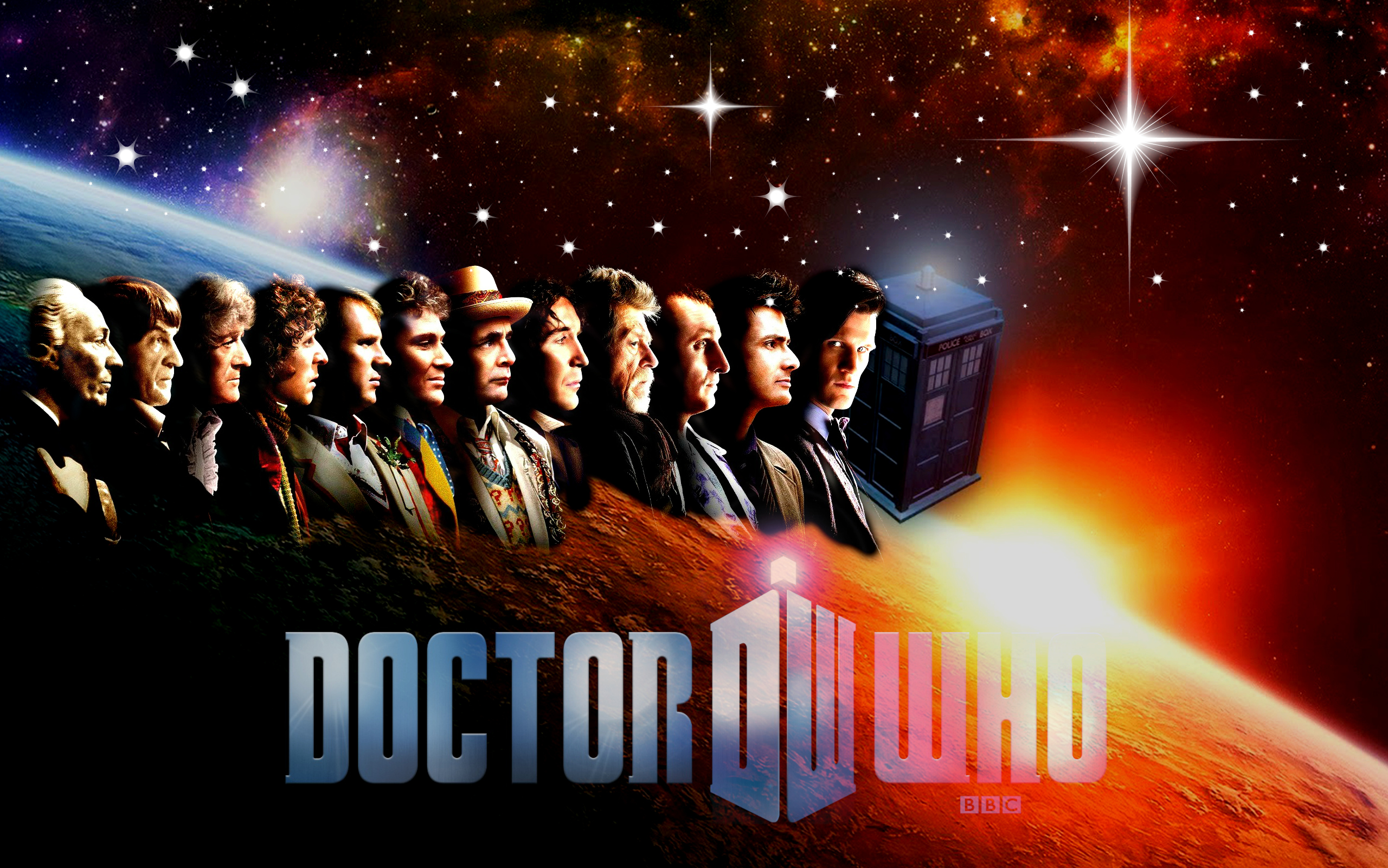 12 Doctors by Severussnape83 on deviantART 2560x1600