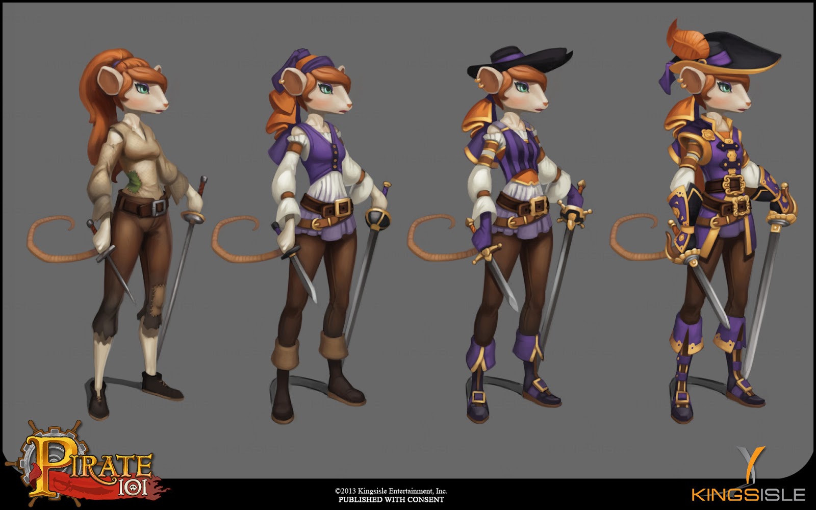 And Sara Steele Is A Swashbuckling Mouse Lady Who Joins The Players
