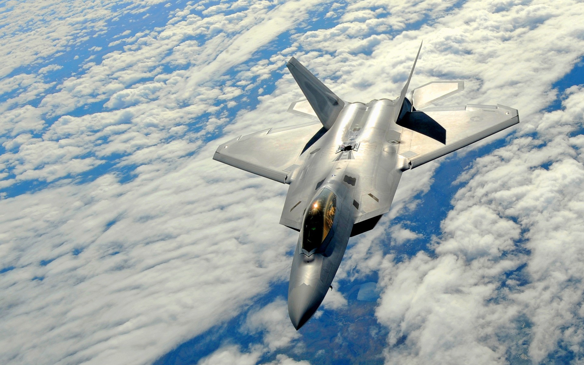Download Wallpaper American military aircraft F22 Raptor wallpapers