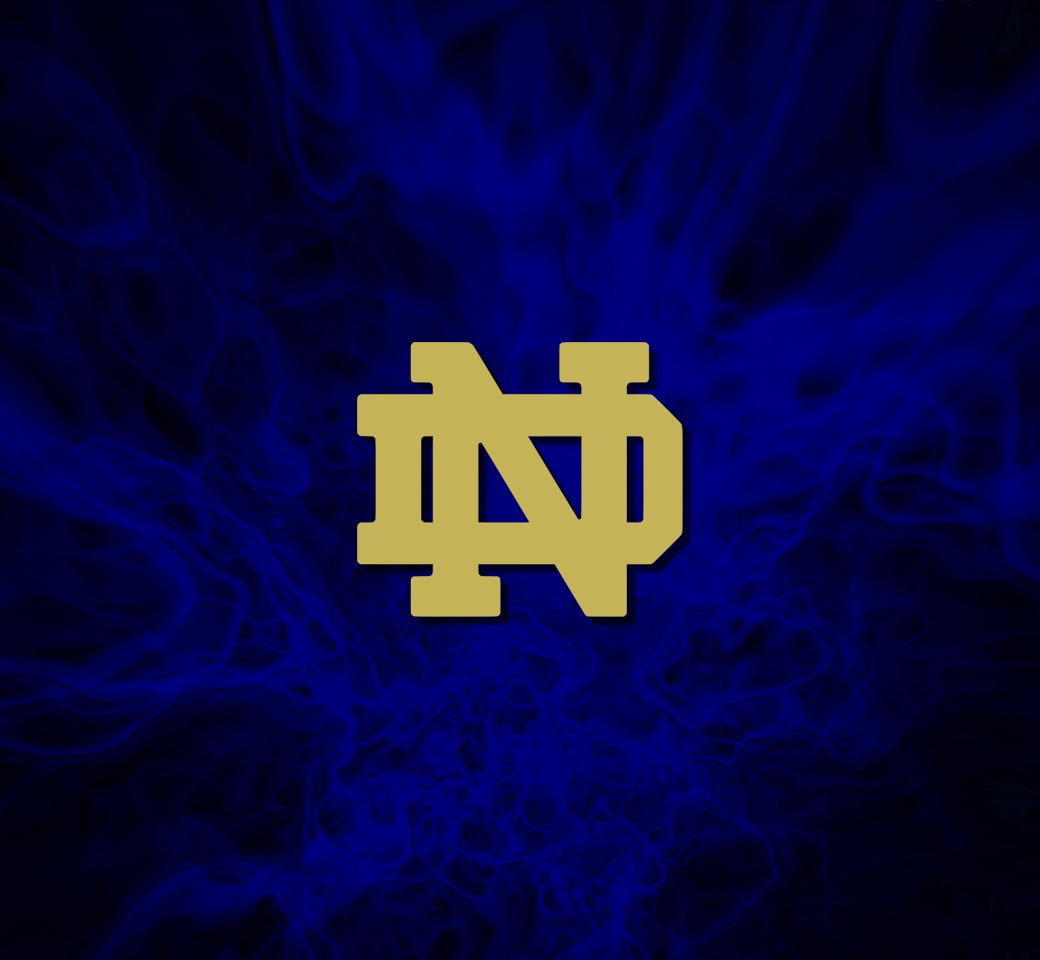 Notre Dame Logo Outline Re Flames Wallpaper By