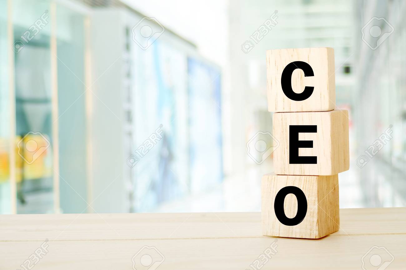 Free download CEO Chief Executive Officer Business Word On Wooden Cube