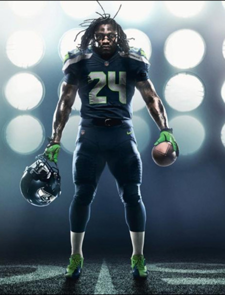 Marshawn Lynch Is A Badass Wallpaper For iPhone