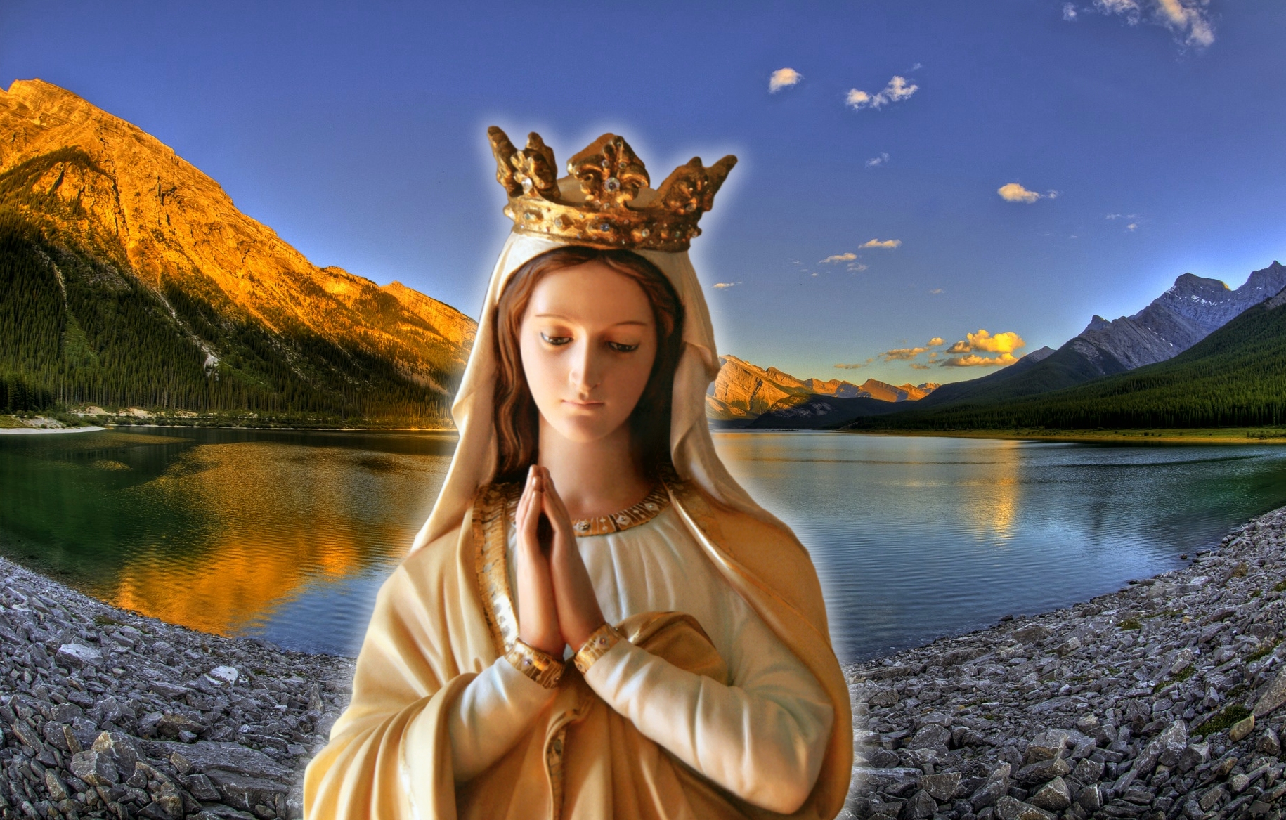 Wallpaper Of Mother Mary