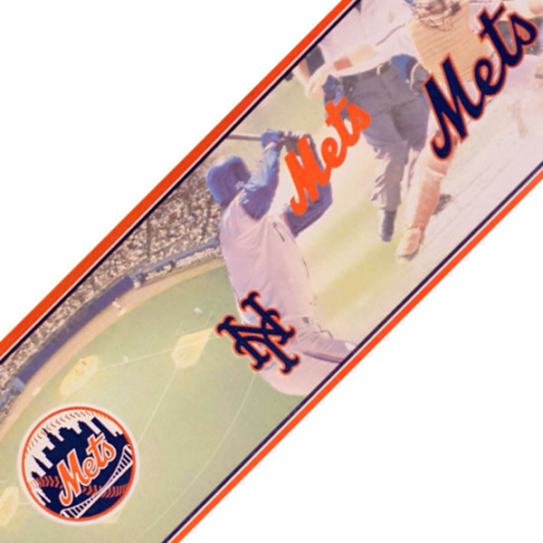 New York Mets Wallpaper WALL BORDER Sports MLB Baseball