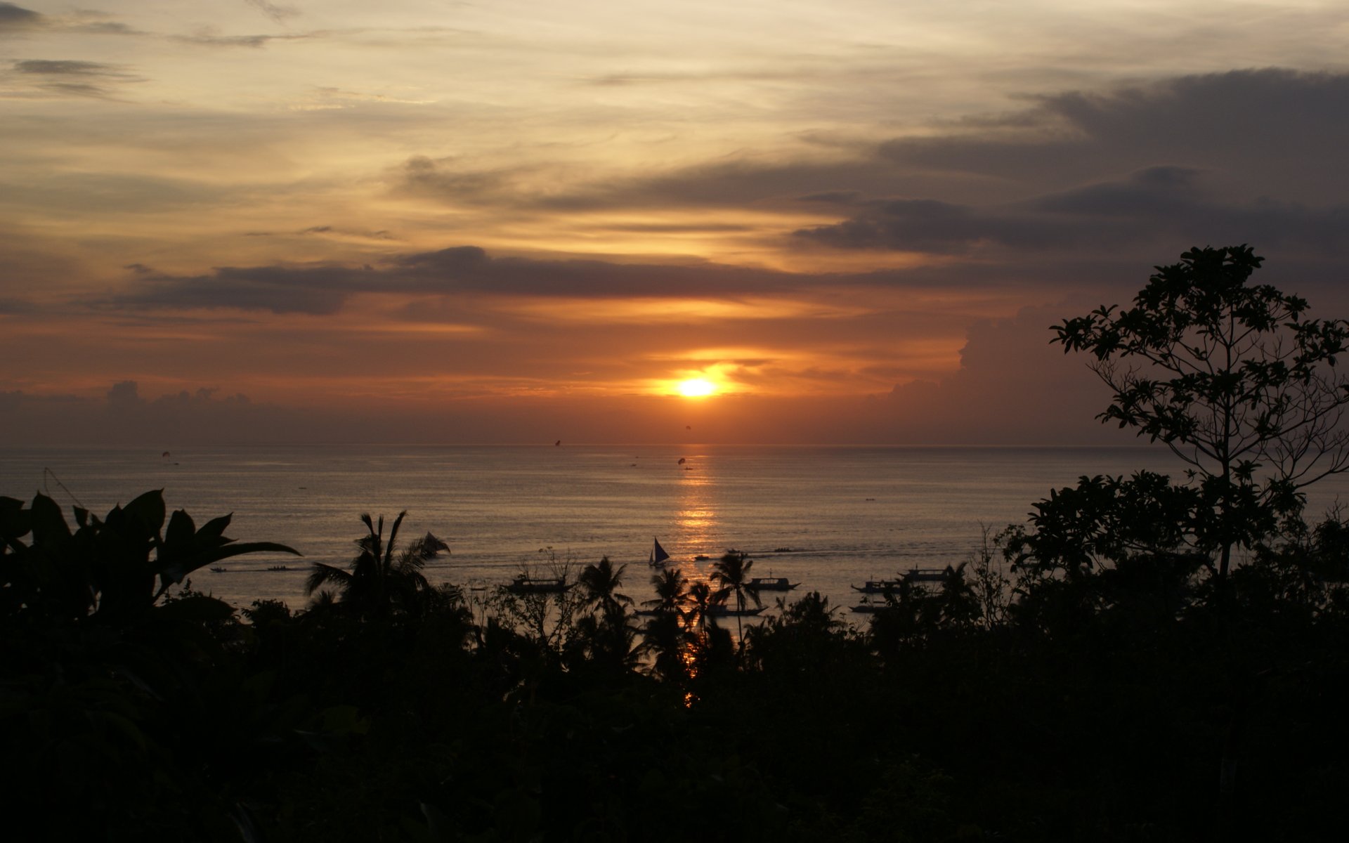 Sunset photos   widescreen desktop wallpapers sunset ocean view