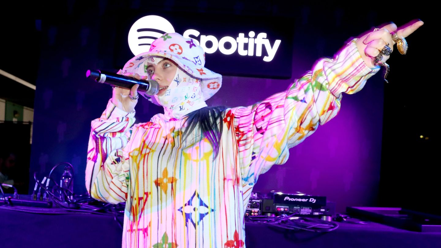 Billie Eilish Tells Us About Her Spotify Pop Up Sampling The
