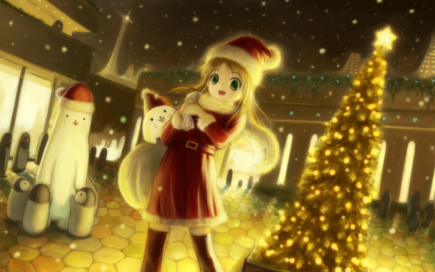 Anime Christmas Wallpaper Wallpaper9 For