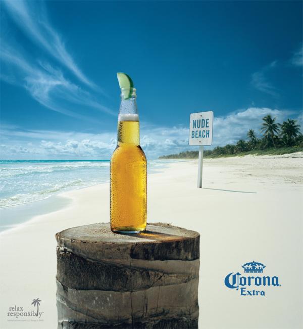 Corona Find Your Beach Wallpaper Beer Nude