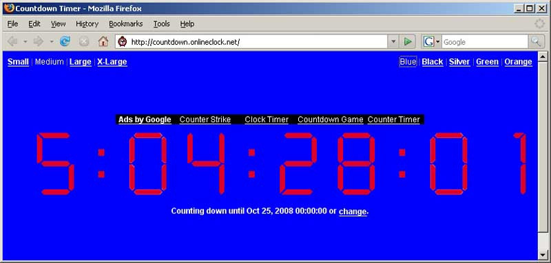 Christmas Countdown Clock For Desktop Software