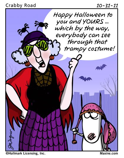 Maxine Halloween Cartoons