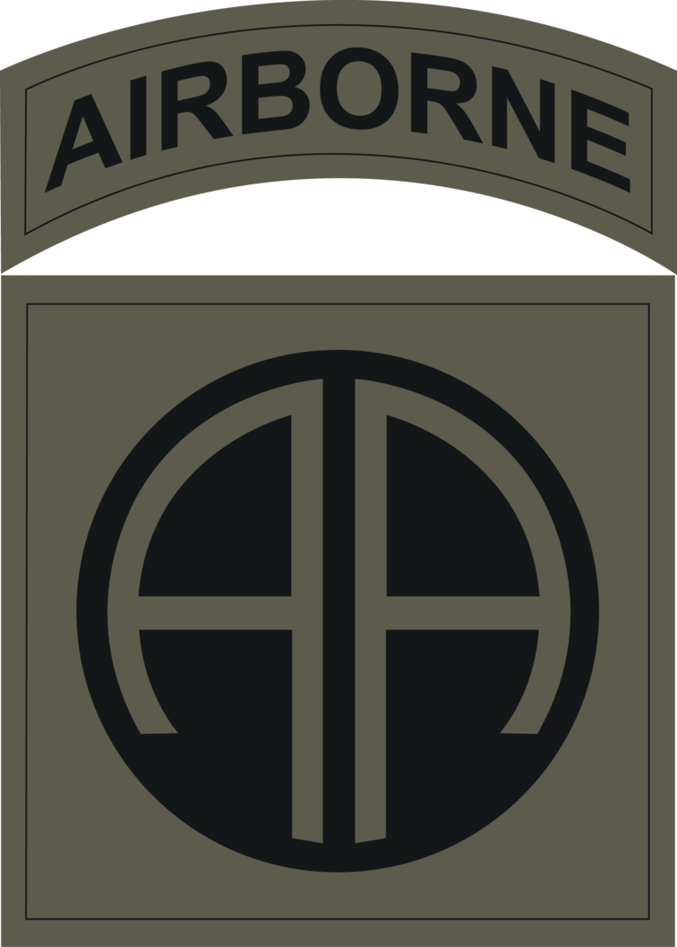 82nd Airborne Logo Vector 82ndpatch Subdued By Jbraden37