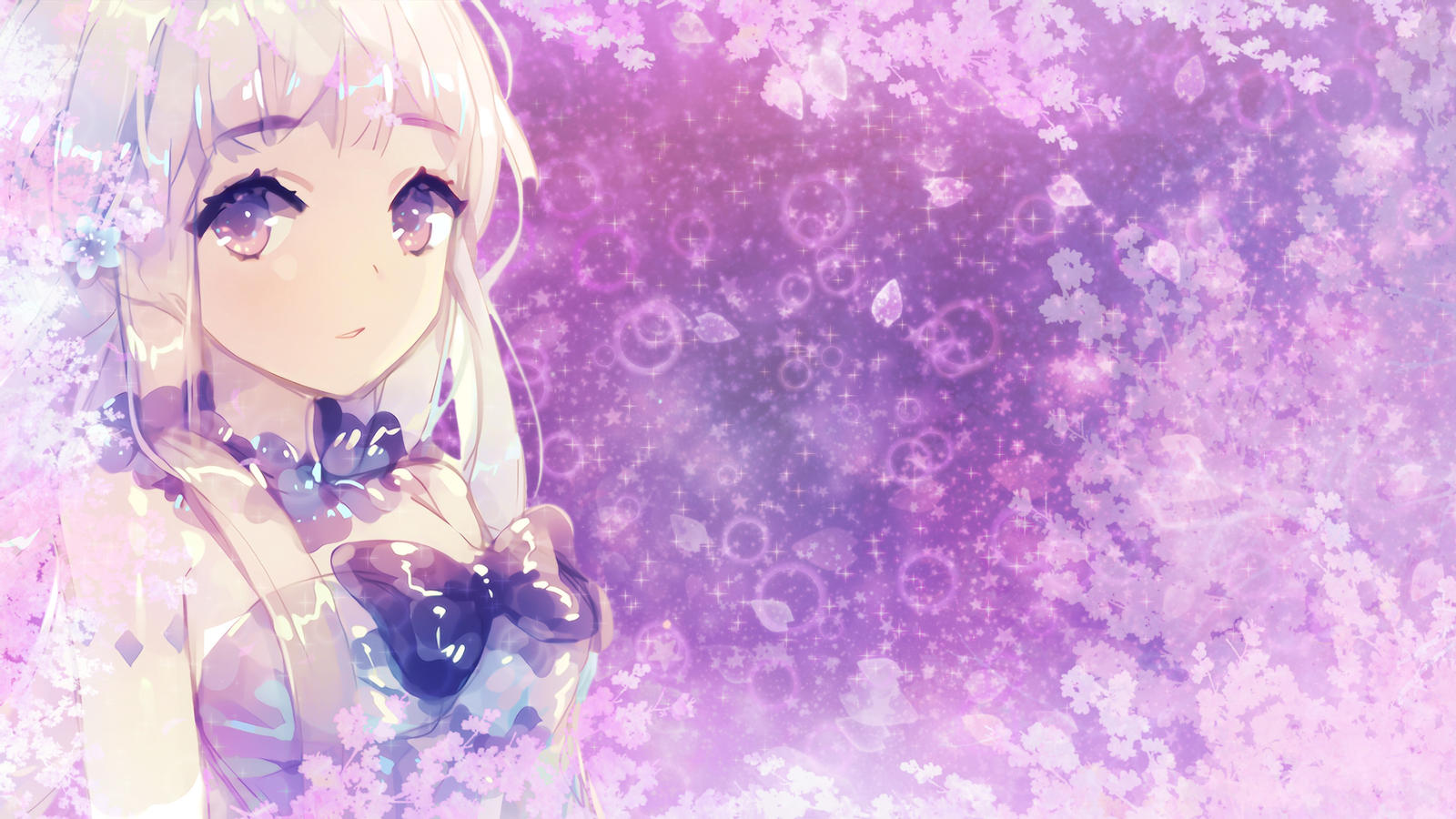 Anime Girl Wallpaper Osu Game Menu Background By Lovelymin On
