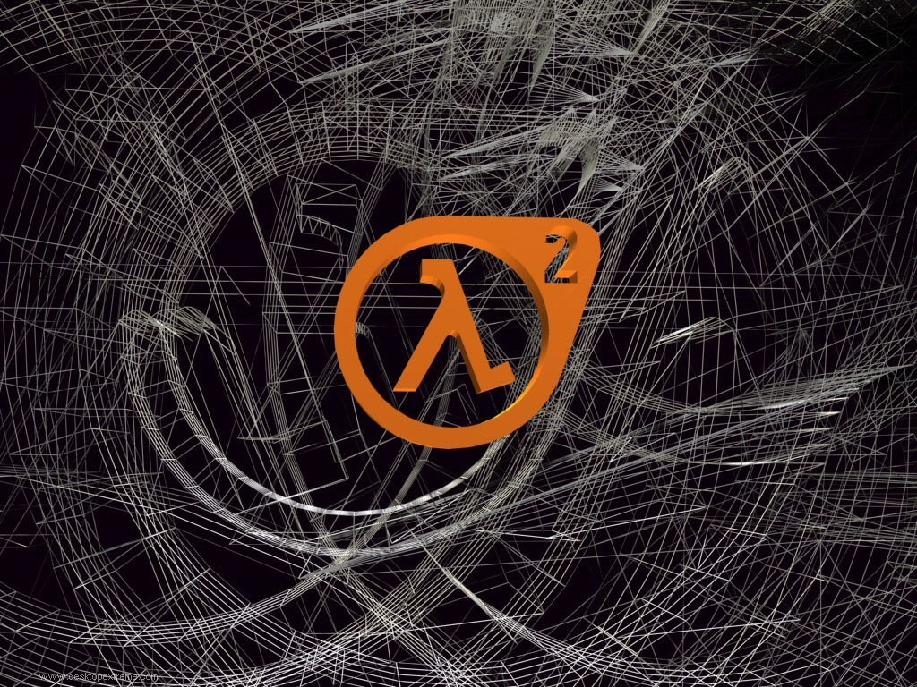 Half Life 2 Logo Wallpaper.