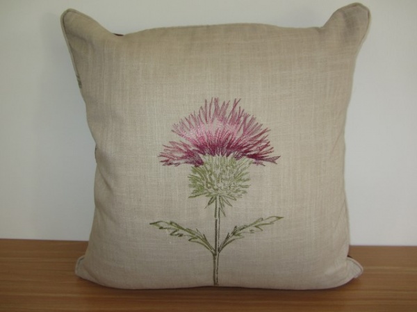 Scottish Thistle Cushion From Cushions To Curtains