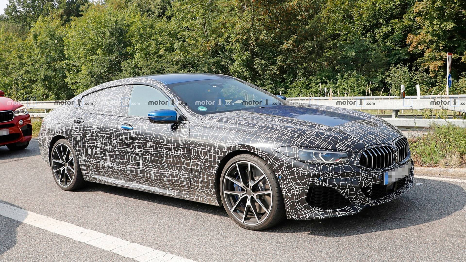 Bmw Series Gran Coupe Spied Soaking Up Some Sun
