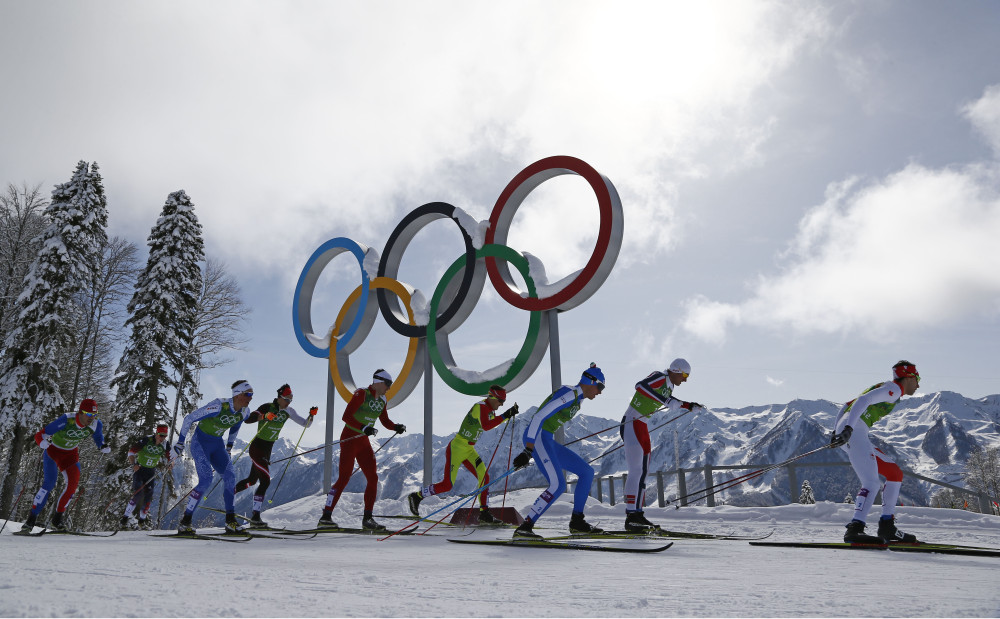 winter olympics google meet background